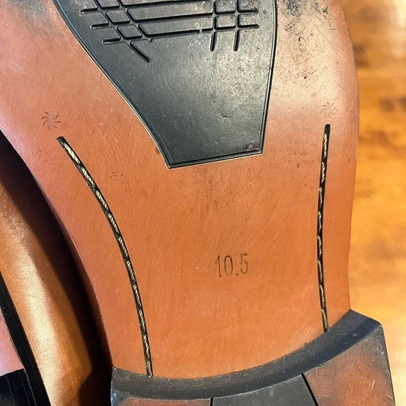 Stacy Adams Men's Hillman loafer Tan Leather Loafers size 10.5 - Picture 10 of 12